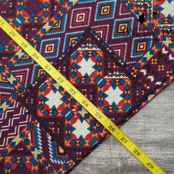 june & hudson Tribal Pencil Skirt Size XL - Picture 4 of 5